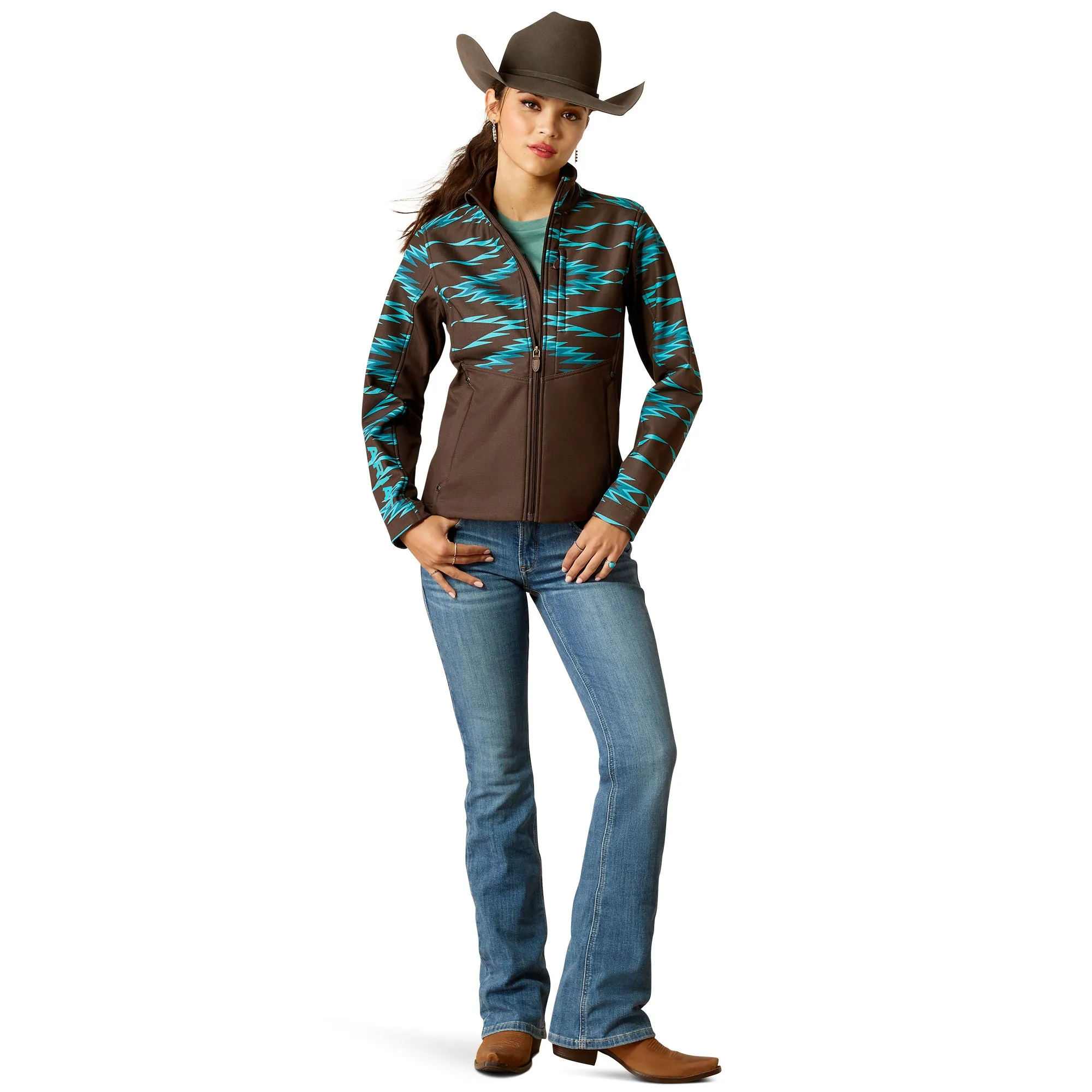 Ariat Ladies Aurora Peoria Full Zip Softshell Jacket 10052521