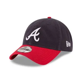 Atlanta Braves MLB Core Classic Navy and Red 9TWENTY Adjustable Cap