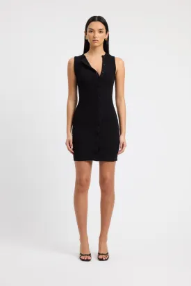 Bec Button Mini Dress