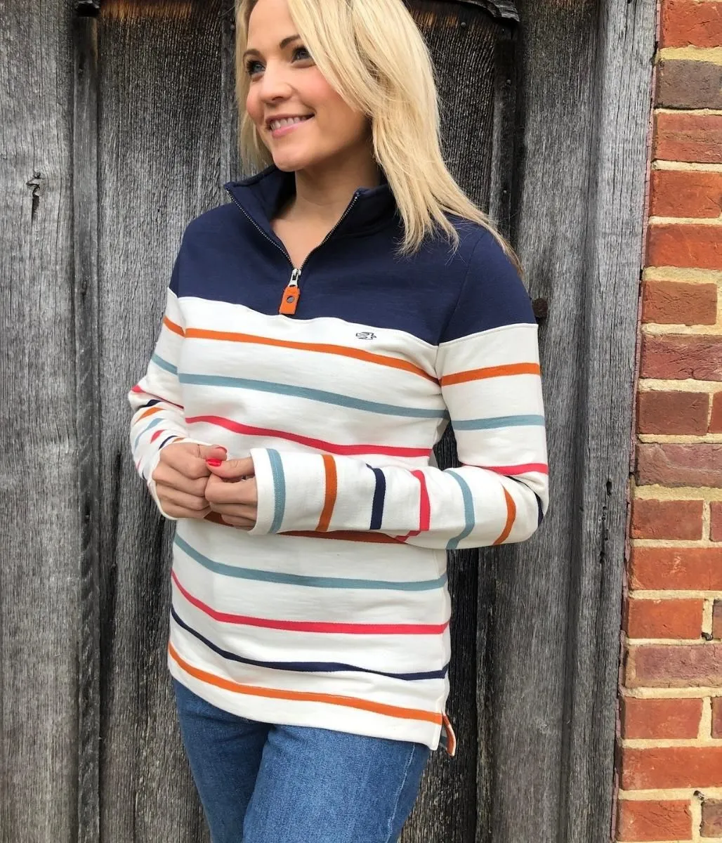 Brakeburn Amber Striped Sweatshirt