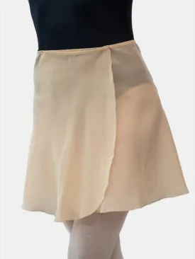 Champagne Wrap Short Dance Skirt MP345