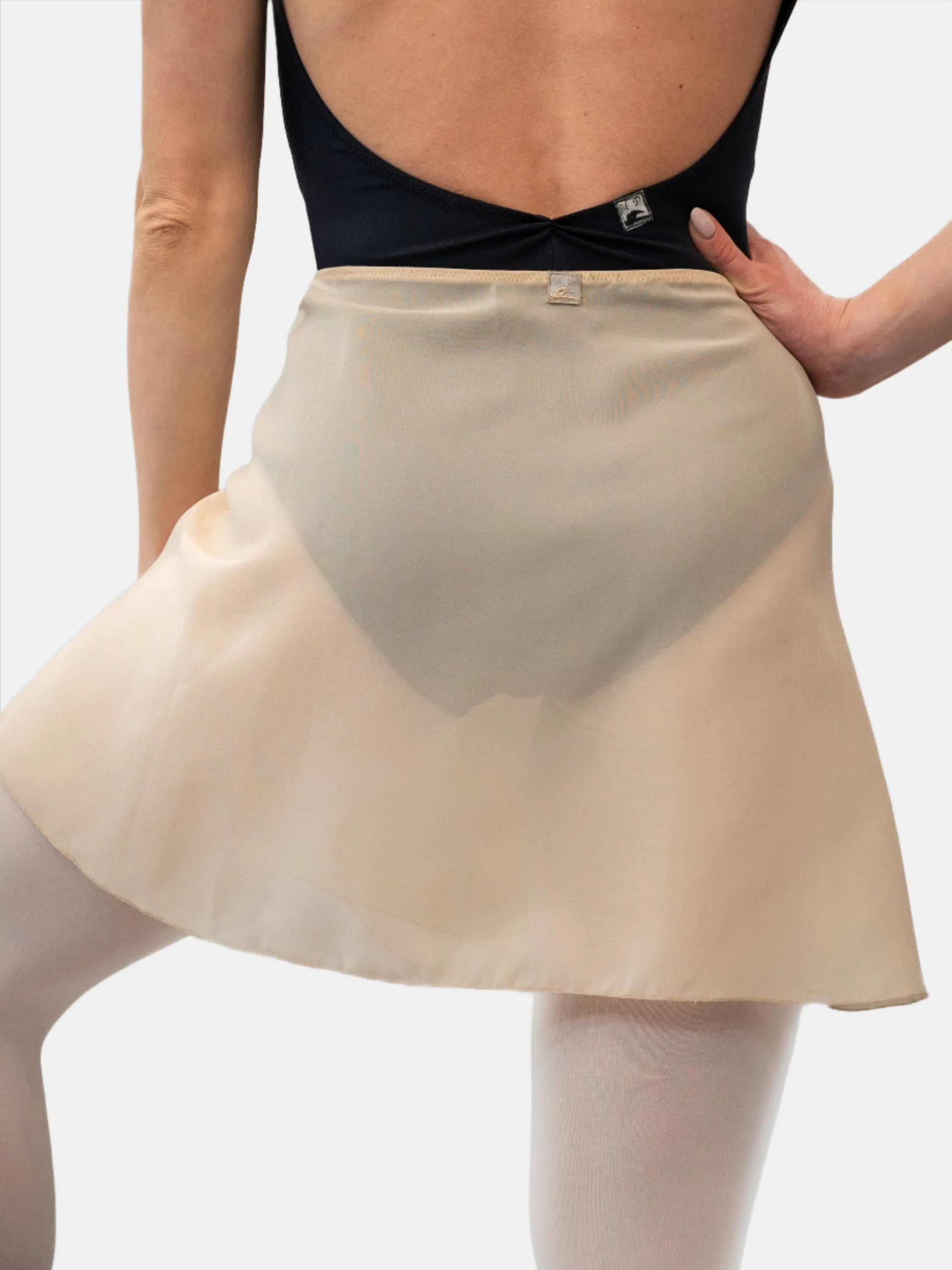 Champagne Wrap Short Dance Skirt MP345