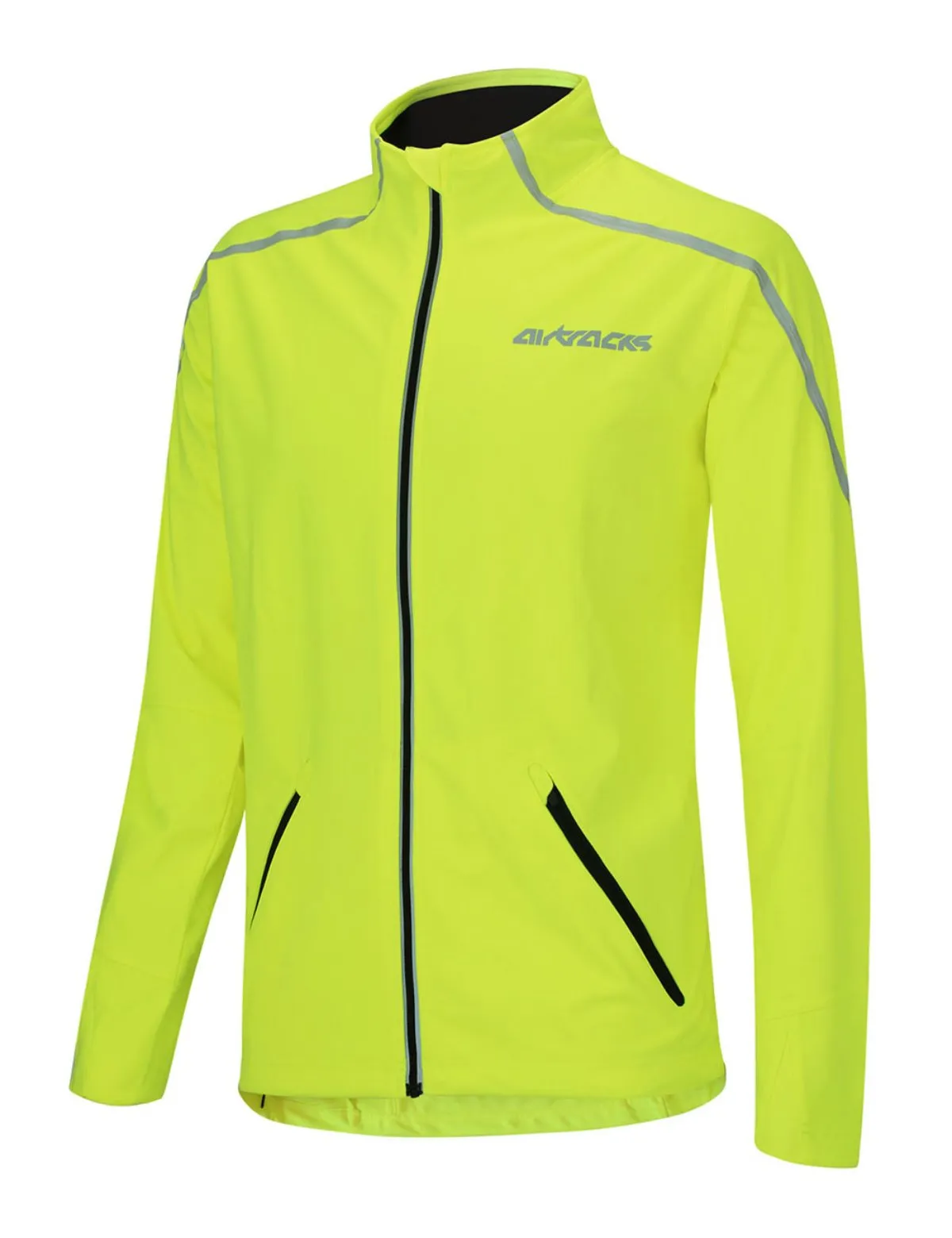 Damen Thermo Fahrradjacke - Laufjacke Air Tech Neon