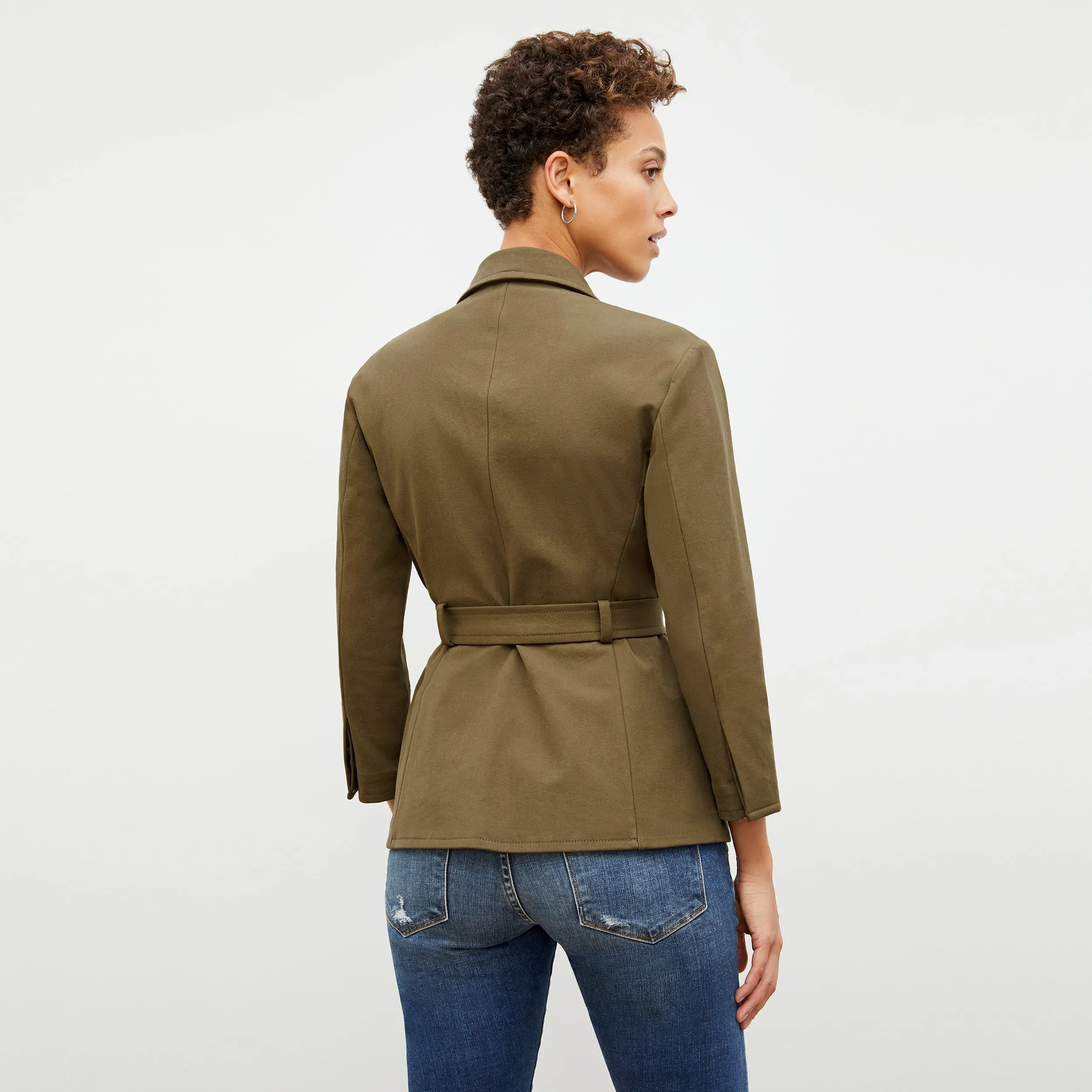 Emalis Jacket - Eco Better Than Denim :: Oregano