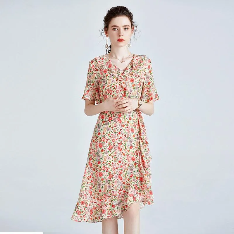 FashionSierra - 100% Silk Women's Runway Dresses