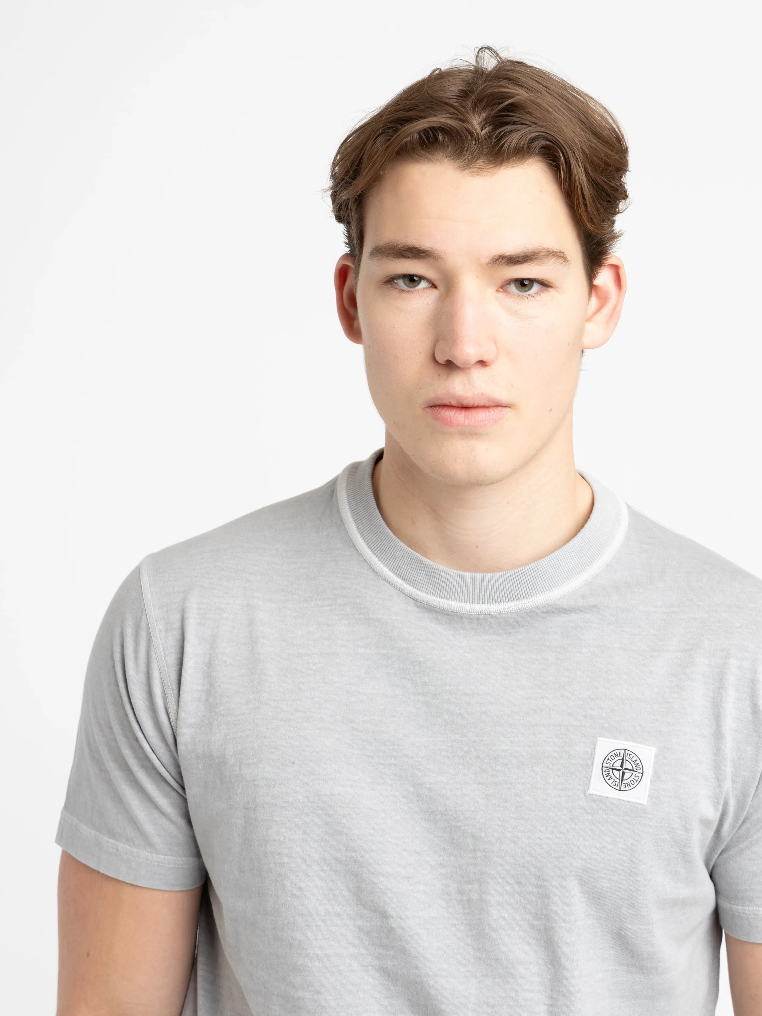 Grey Cotton T-Shirt