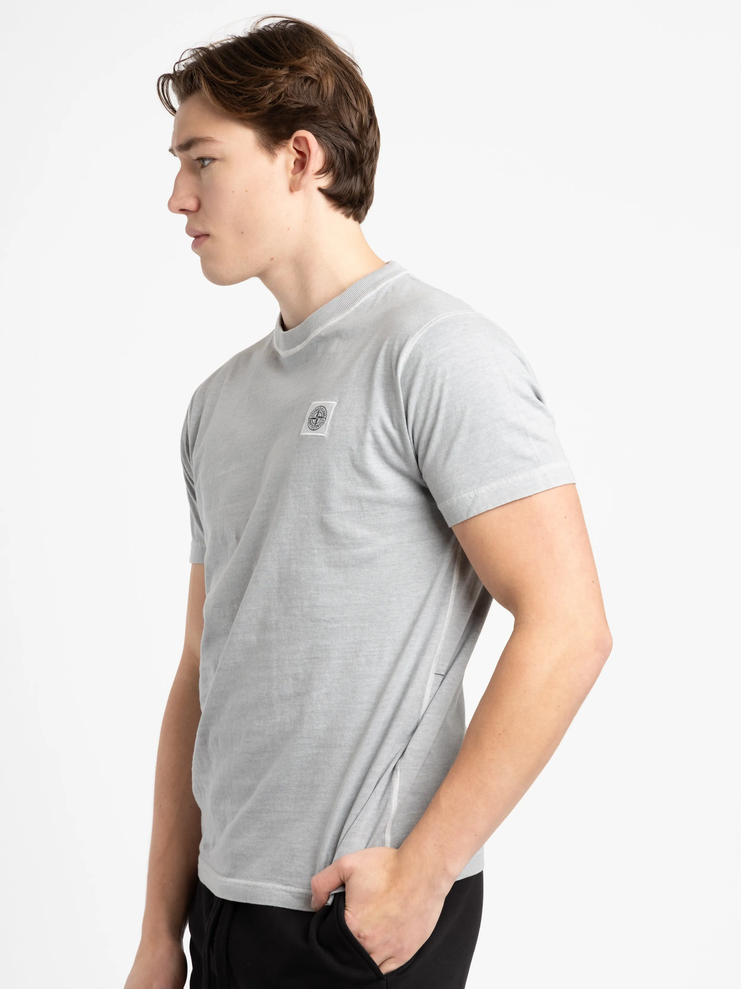 Grey Cotton T-Shirt