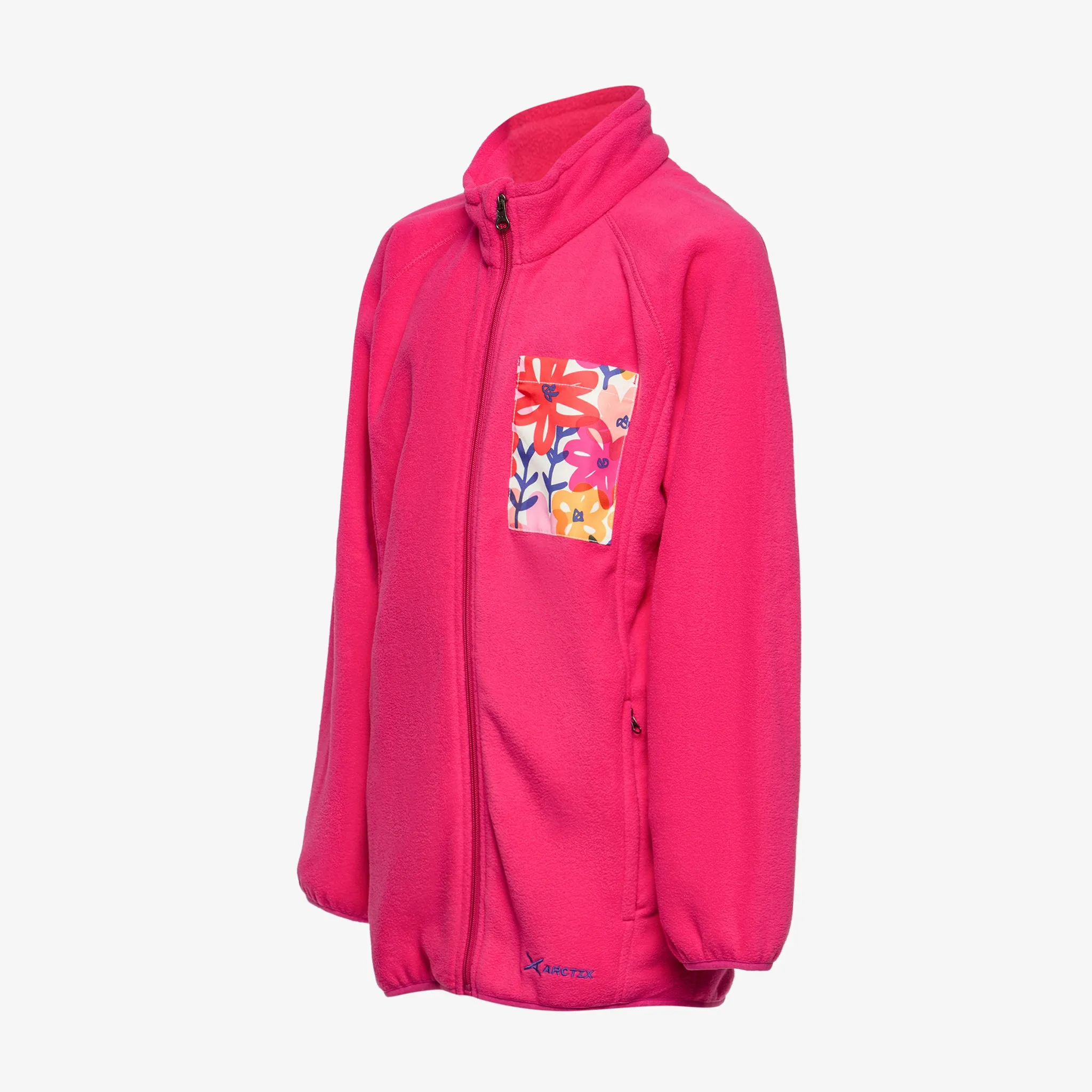 Kids Birch Printed Pocket Fleece