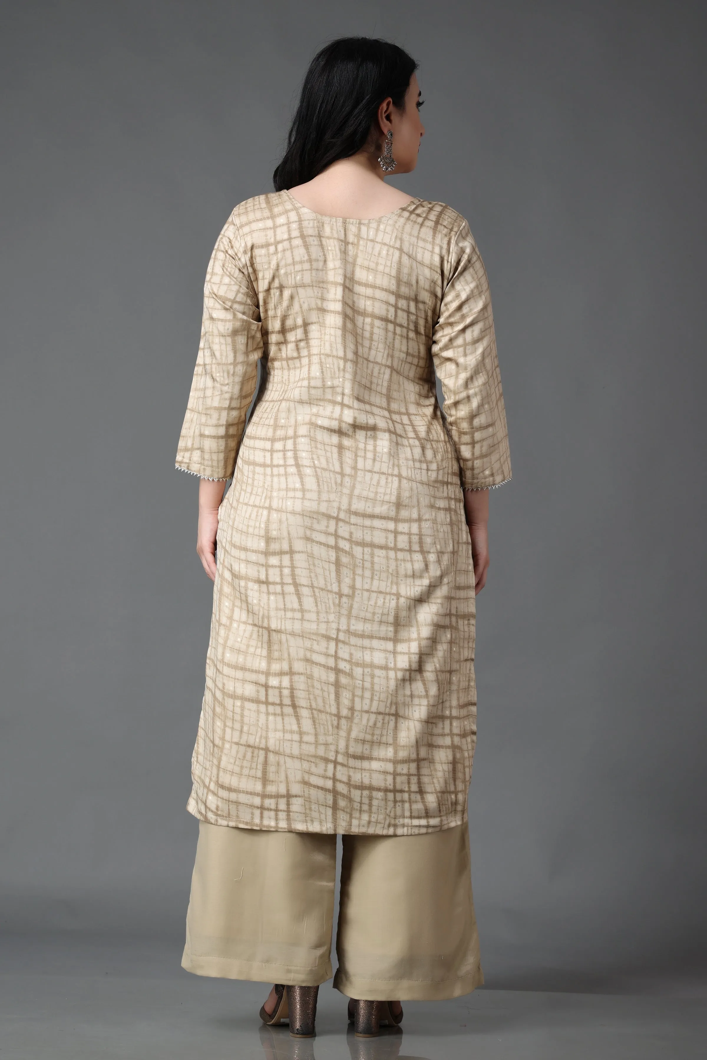 Life's Melody Modal Suit With Handwork