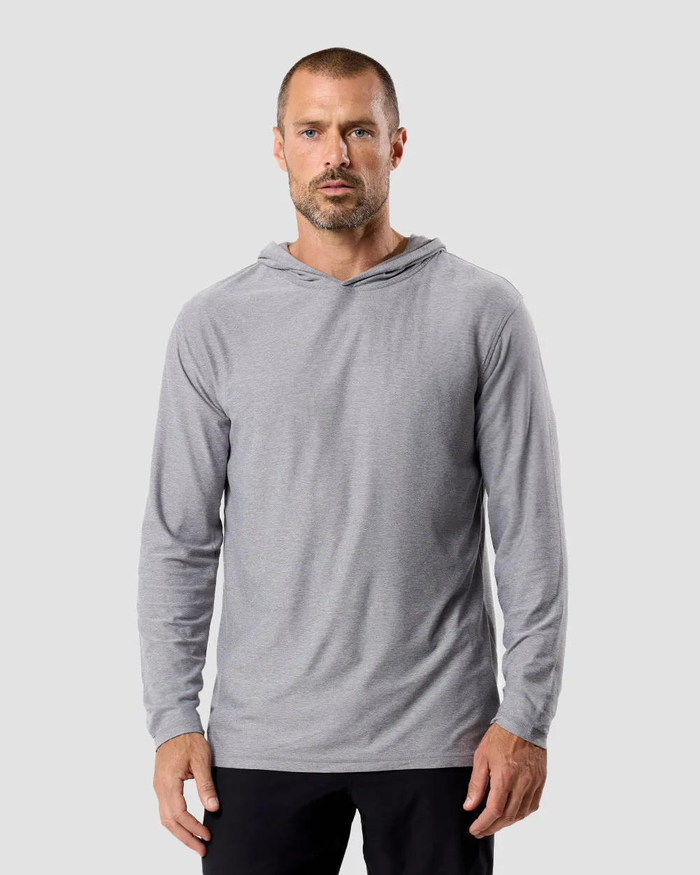 Long Sleeve Hooded Active Tee