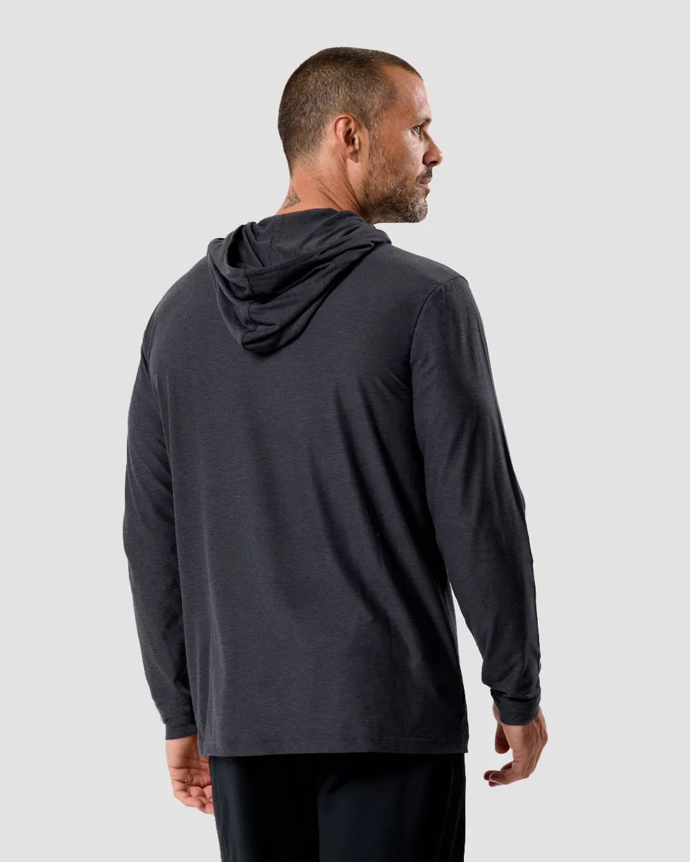 Long Sleeve Hooded Active Tee