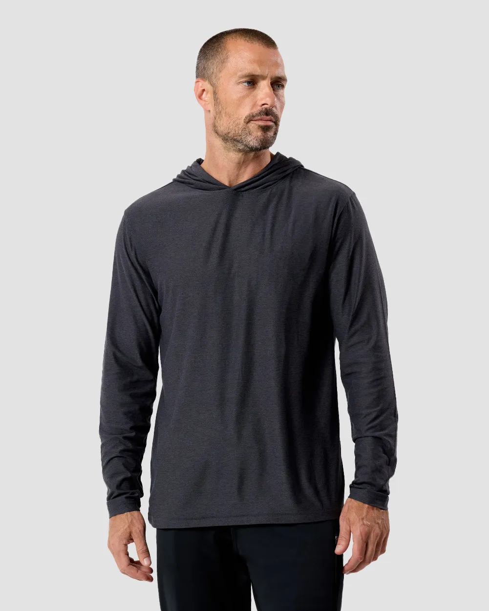 Long Sleeve Hooded Active Tee