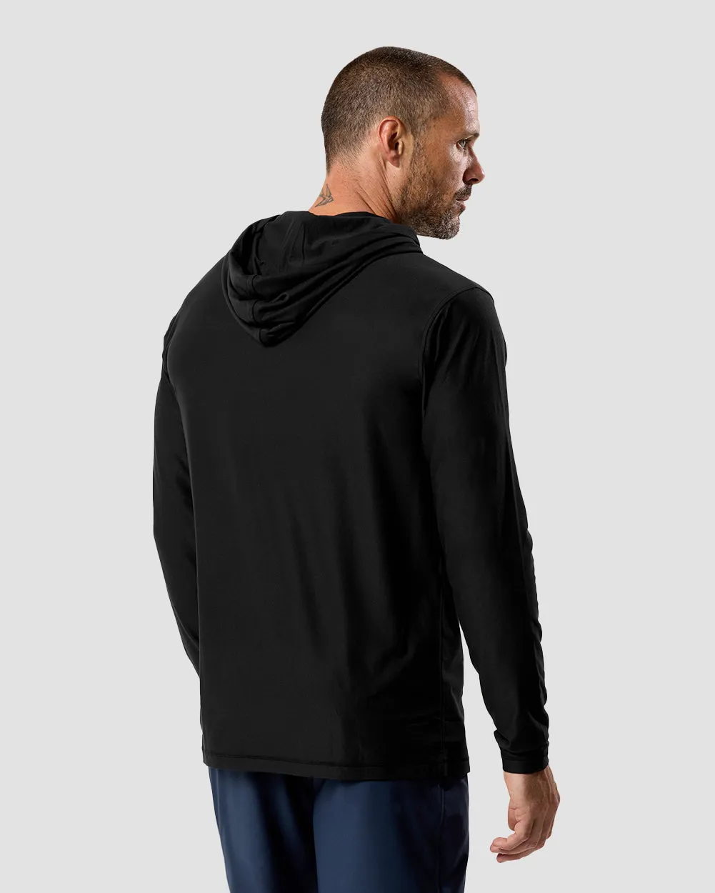 Long Sleeve Hooded Active Tee