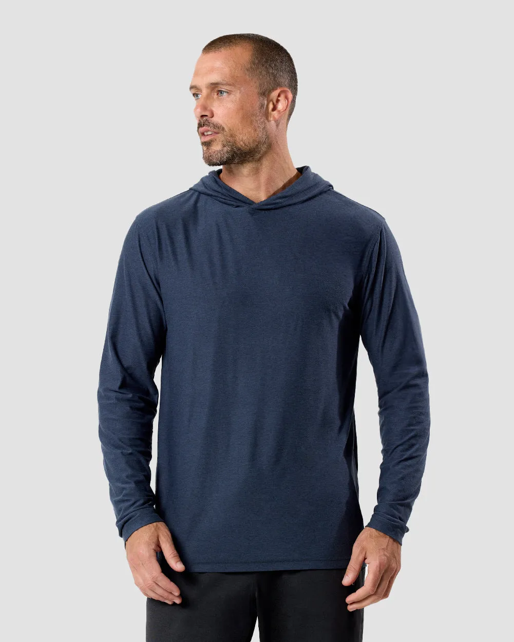 Long Sleeve Hooded Active Tee