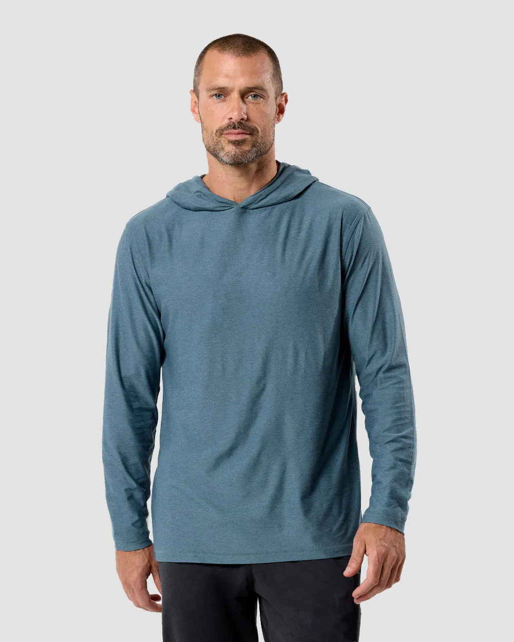 Long Sleeve Hooded Active Tee