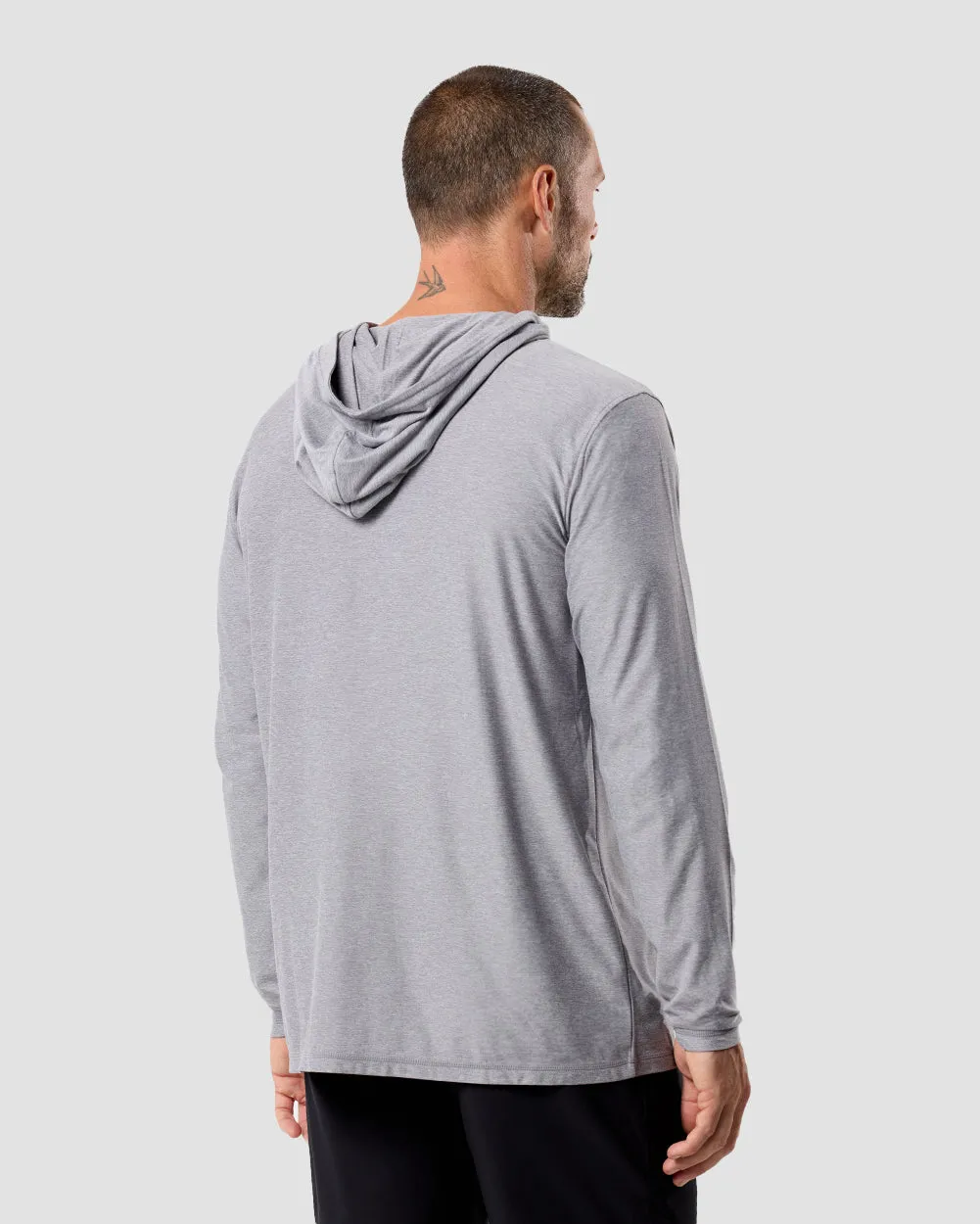 Long Sleeve Hooded Active Tee