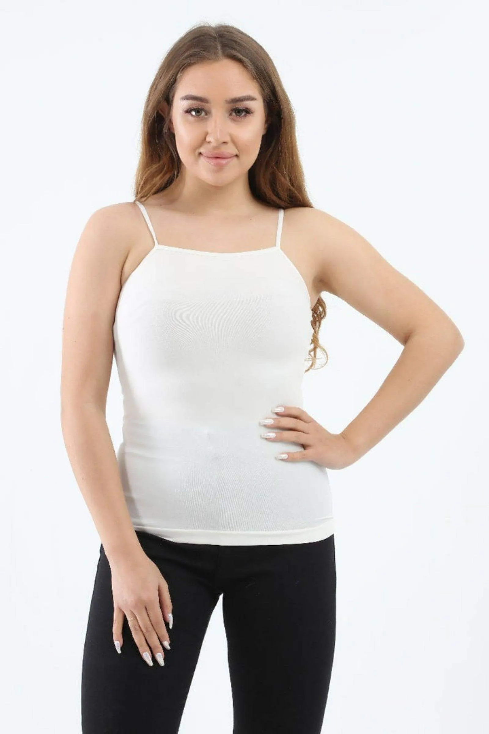 Microfiber Seamless Cami Top (Pack of 3)