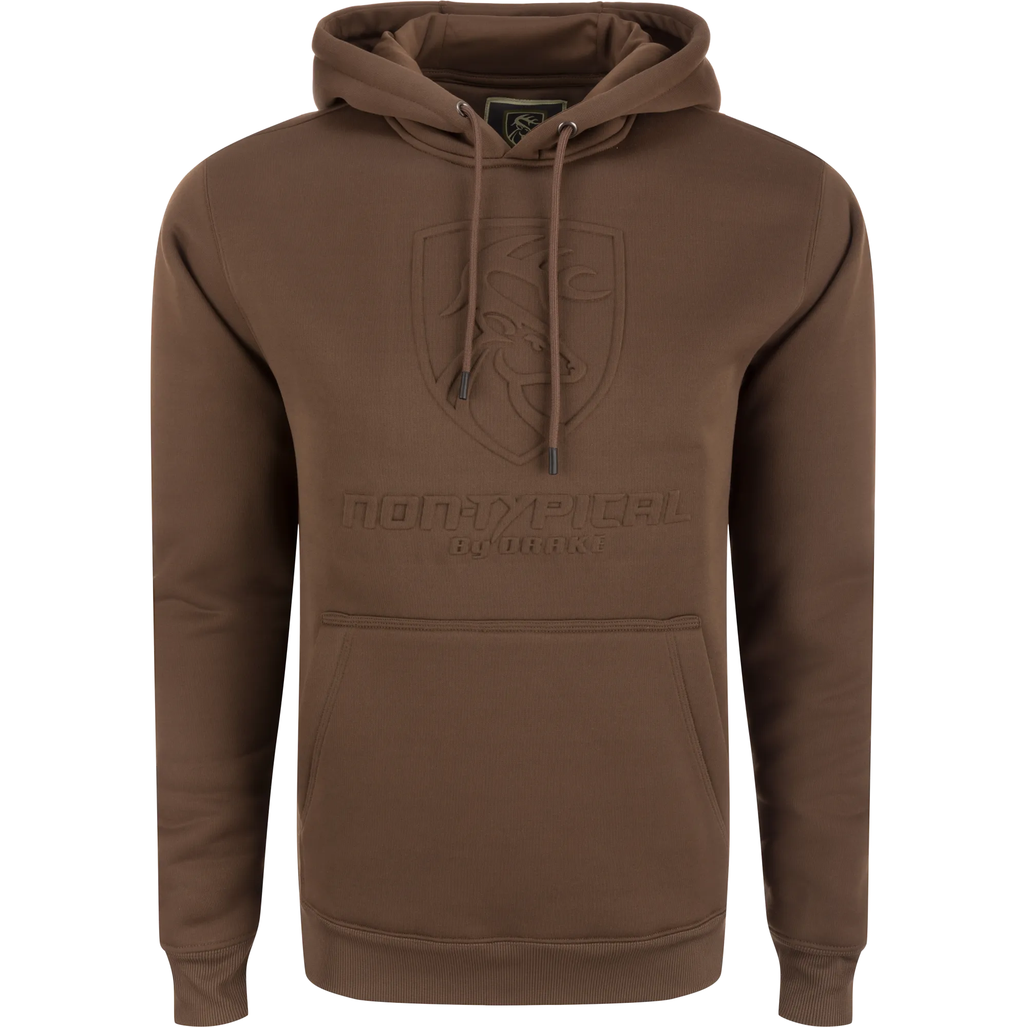 Non-Typical Back Eddy Embossed Hoodie