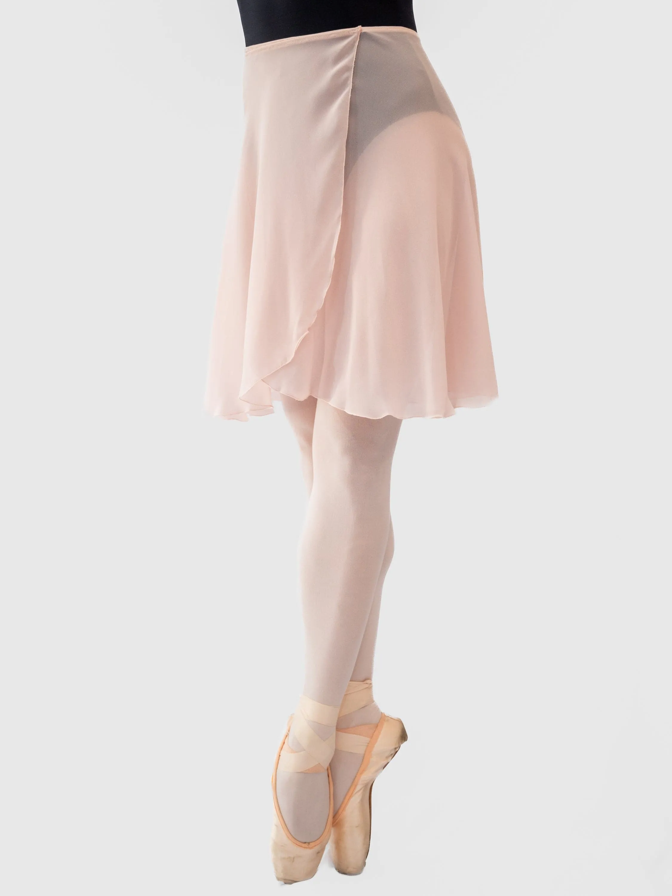 Pink Wrap Long Dance Skirt MP339