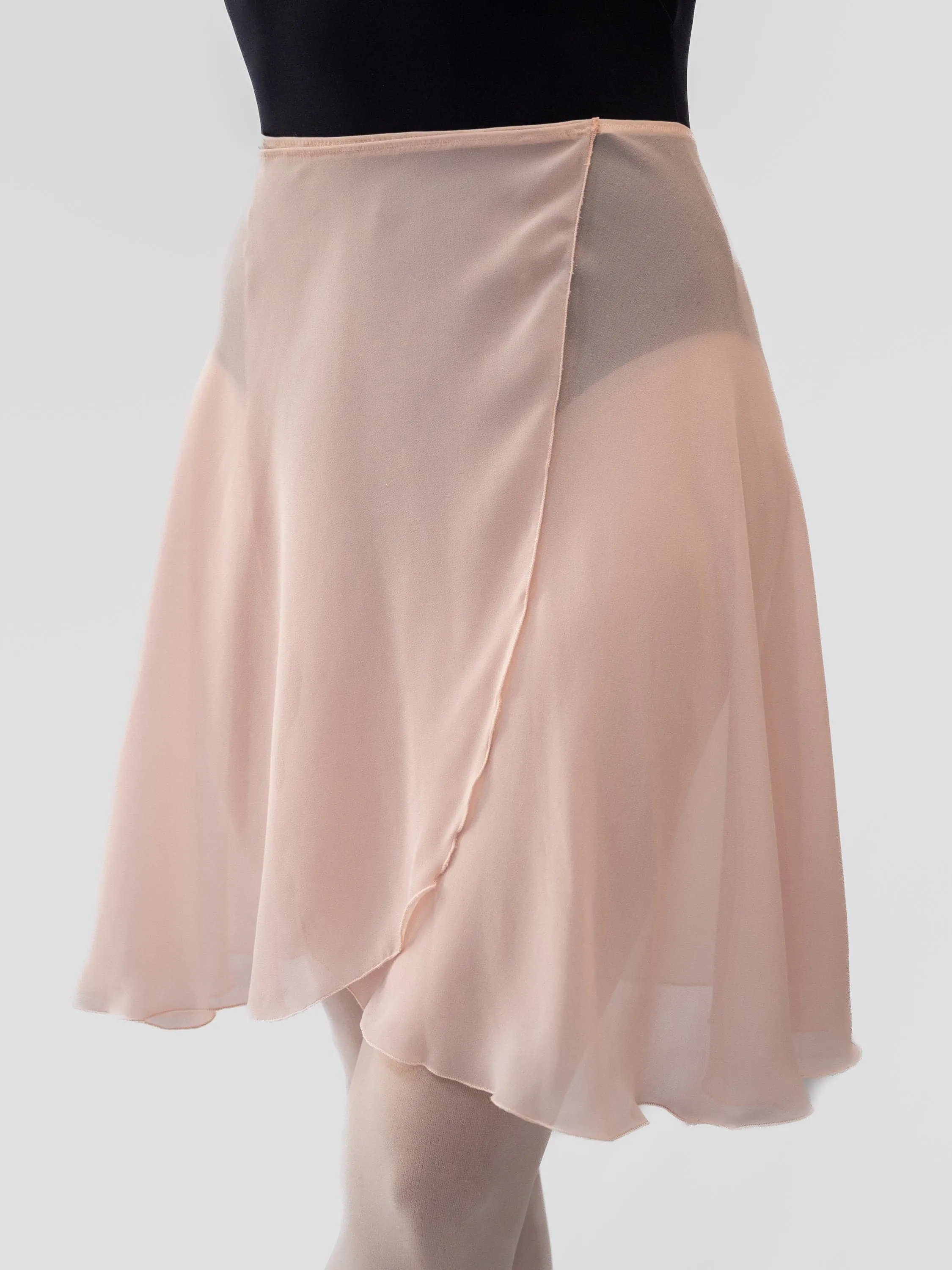 Pink Wrap Long Dance Skirt MP339