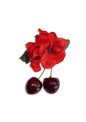 Pinup Cherries - Red