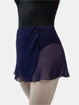 Prune Wrap Short Dance Skirt MP301