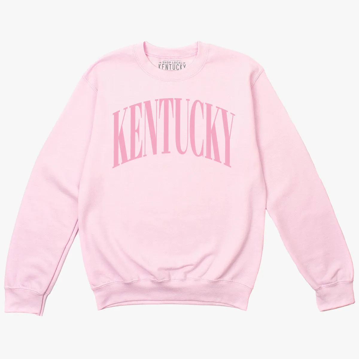 The 90's Oversize Print Kentucky Crewneck Sweatshirt (Mult. Colors)