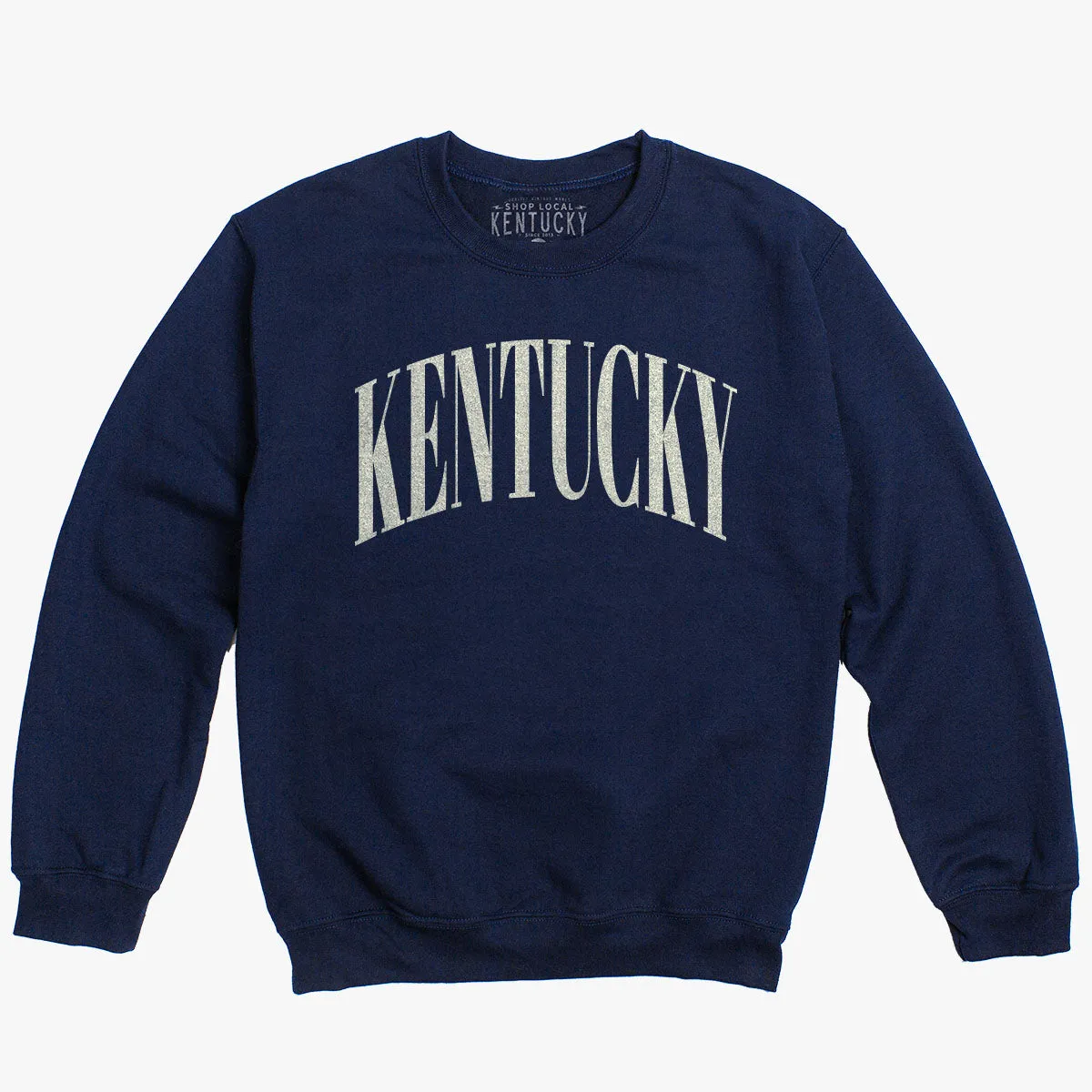 The 90's Oversize Print Kentucky Crewneck Sweatshirt (Mult. Colors)