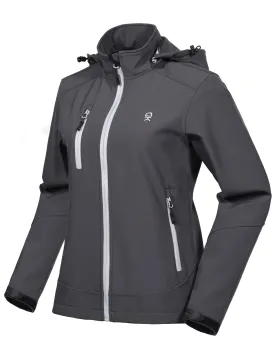 Women's Fleece Lined Ski Softshell Jacket